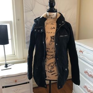 Gap Sherpa lined utility coat